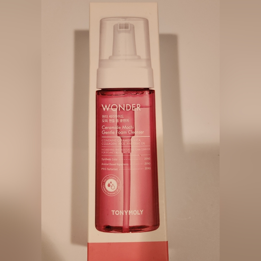 TONYMOLY Wonder Ceramide Mochi Foam Cleanser NEW